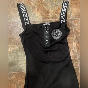 Versacee logo monogram Medusa sexy mini dress to match your bag or purse 😍😍👗